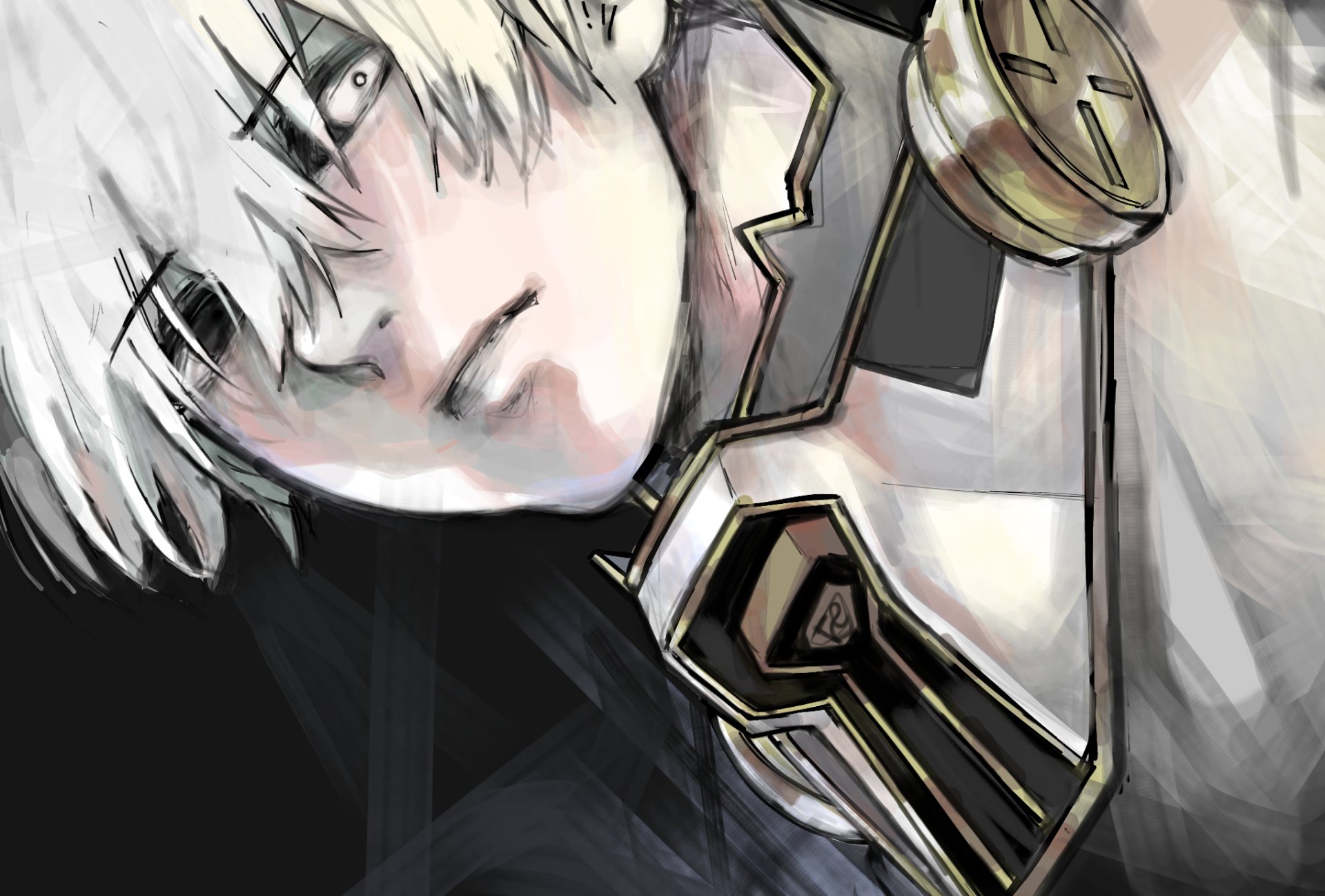 Download Ken Kaneki Anime Tokyo Ghoul:re HD Wallpaper by てらきお