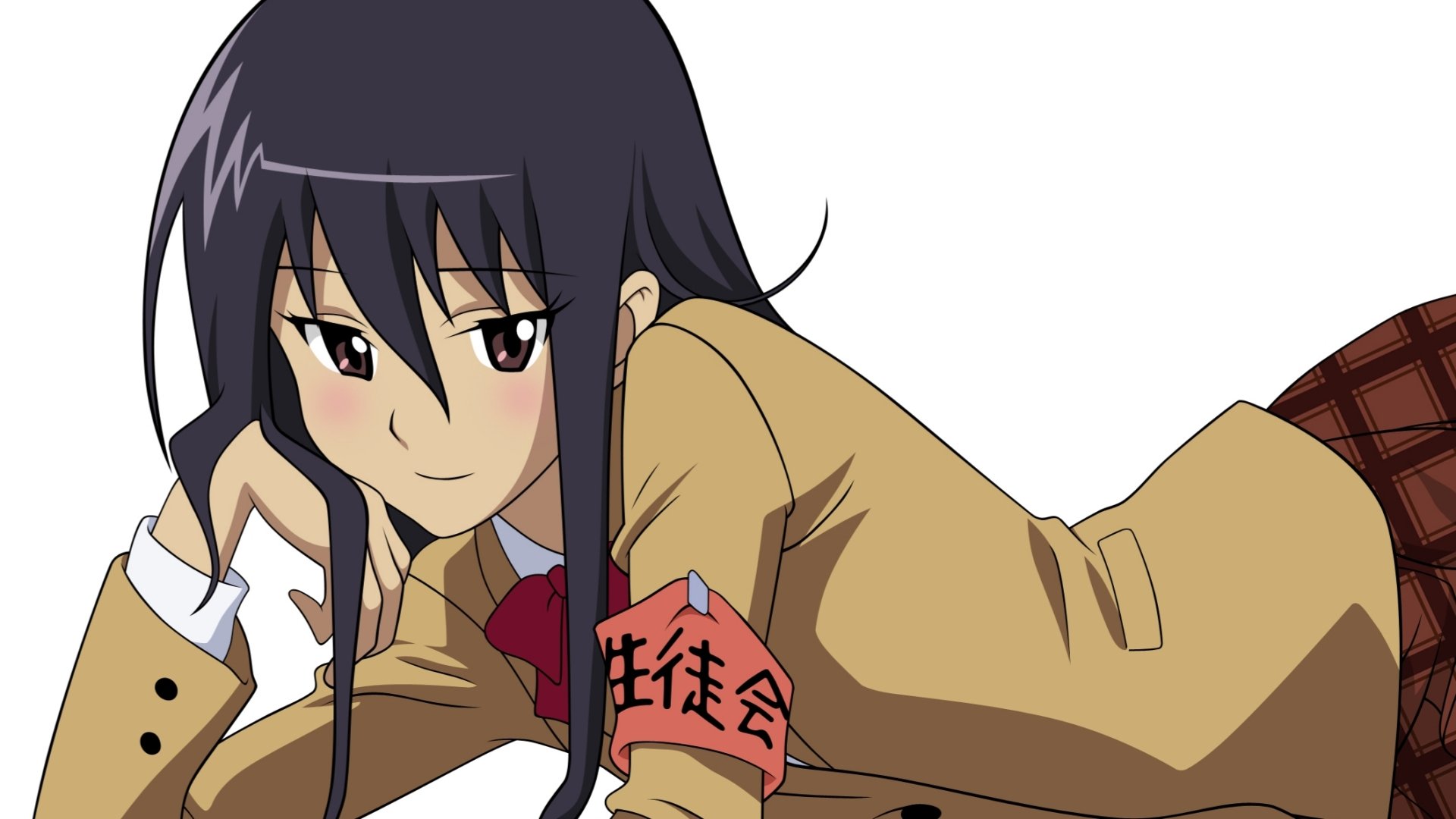 Download Shino Amakusa Anime Seitokai Yakuindomo HD Wallpaper