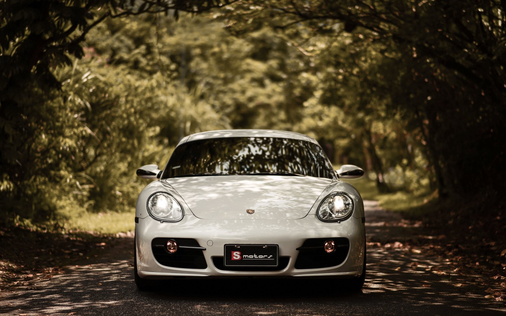 Download White Car Porsche Cayman Porsche Car Vehicle Porsche Cayman S 4k Ultra HD Wallpaper