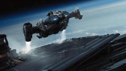 spaceship video game Star Citizen HD Desktop Wallpaper | Background Image