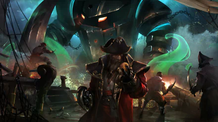 Nautilus (League of Legends) Gangplank (League Of Legends) video game League Of Legends HD Desktop Wallpaper | Background Image