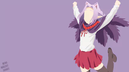 Lilac (Recovery of an MMO Junkie) Anime Recovery of an MMO Junkie HD Desktop Wallpaper | Background Image