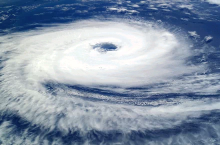 Cyclone Catarina from the ISS on March 26 2004