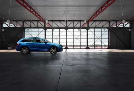 compact car SUV car Skoda vehicle Skoda Karoq HD Desktop Wallpaper | Background Image