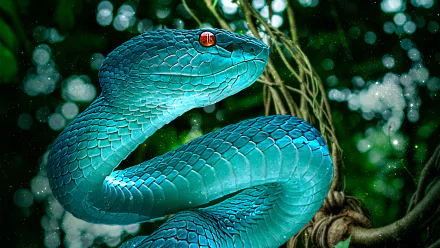  Blue Pit Viper