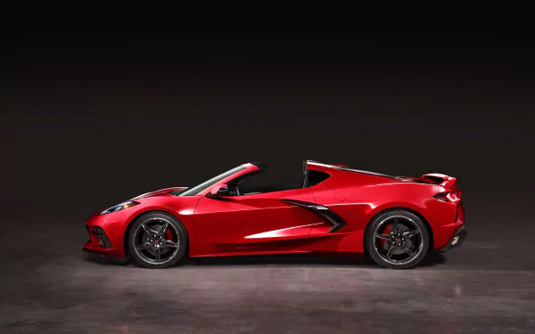 supercar car Chevrolet Chevrolet Corvette vehicle Chevrolet Corvette (C8) HD Desktop Wallpaper | Background Image