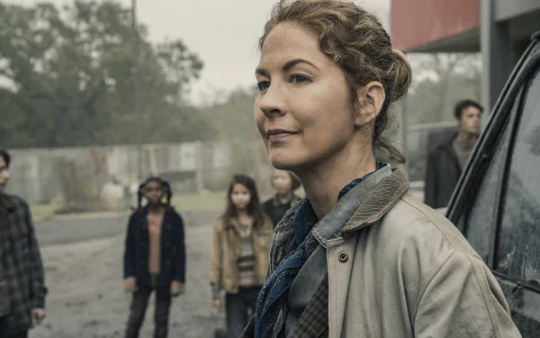 June (Fear the Walking Dead) Jenna Elfman TV Show Fear the Walking Dead HD Desktop Wallpaper | Background Image
