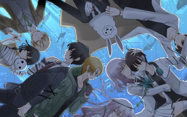 Anime The Ones Within Makino Aikawa Himiko Inaba Akatsuki Iride Anya Kudou Kaikoku Onigasaki Zakuro Oshigiri Yuzu Roromori Karin Sarayashiki HD Wallpaper | Background Image