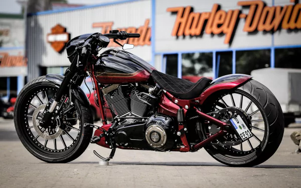 motorcycle Harley-Davidson vehicle custom motorcycle HD Desktop Wallpaper | Background Image