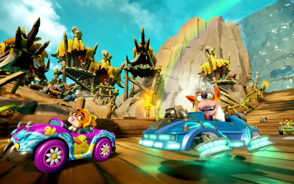 Crash Team Racing Nitro Fueled video game Crash Team Racing HD Desktop Wallpaper | Background Image