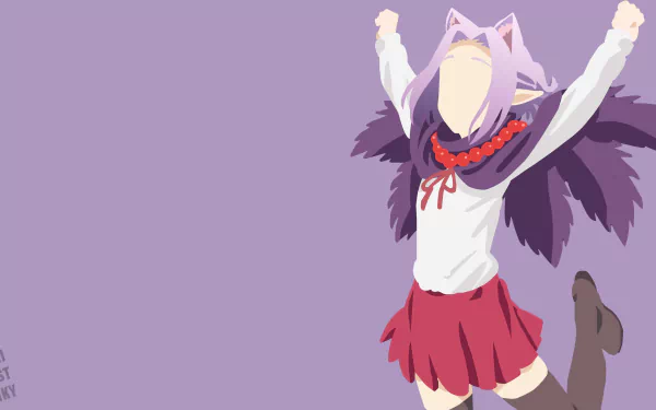 Lilac (Recovery of an MMO Junkie) Anime Recovery of an MMO Junkie HD Desktop Wallpaper | Background Image