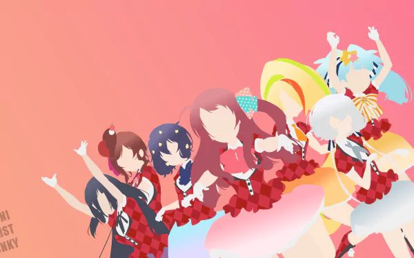 Lily Hoshikawa Ai Mizuno Tae Yamada Saki Nikaidou Junko Konno Sakura Minamoto Anime Zombie Land Saga HD Desktop Wallpaper | Background Image