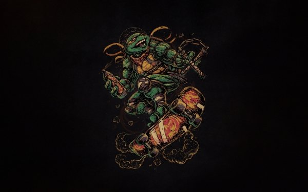 Comics Teenage Mutant Ninja Turtles Michelangelo HD Wallpaper | Background Image