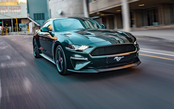 green car muscle car car Ford Ford Mustang vehicle Ford Mustang Bullitt HD Desktop Wallpaper | Background Image