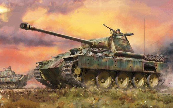 Military Tank Tanks Panzerkampfwagen V Panther HD Wallpaper | Background Image