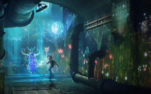 video game Concrete Genie HD Desktop Wallpaper | Background Image