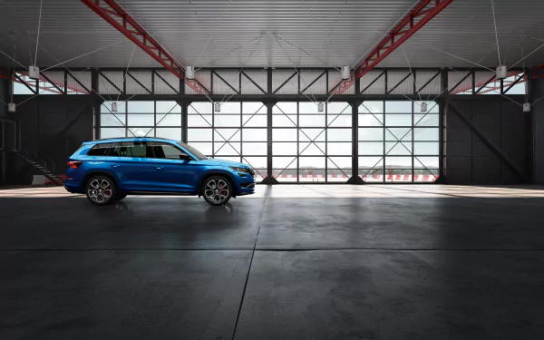 compact car SUV car Skoda vehicle Skoda Karoq HD Desktop Wallpaper | Background Image