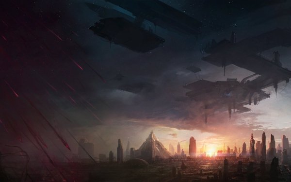 Video Game Starcraft City Pyramid Zerg HD Wallpaper | Background Image
