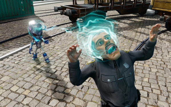 video game Destroy All Humans! HD Desktop Wallpaper | Background Image