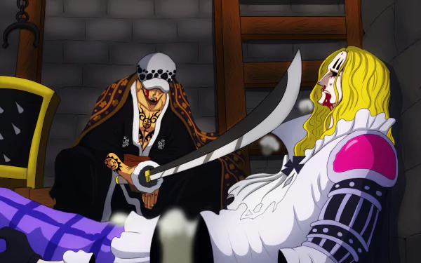 Basil Hawkins Trafalgar Law Anime One Piece HD Desktop Wallpaper | Background Image