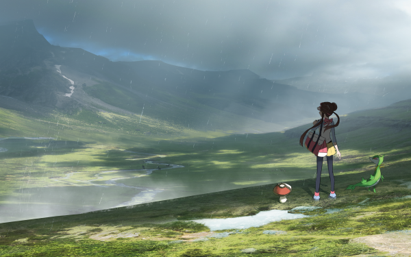 Video Game Pokemon: Black and White 2 Pokémon Landscape HD Wallpaper | Background Image