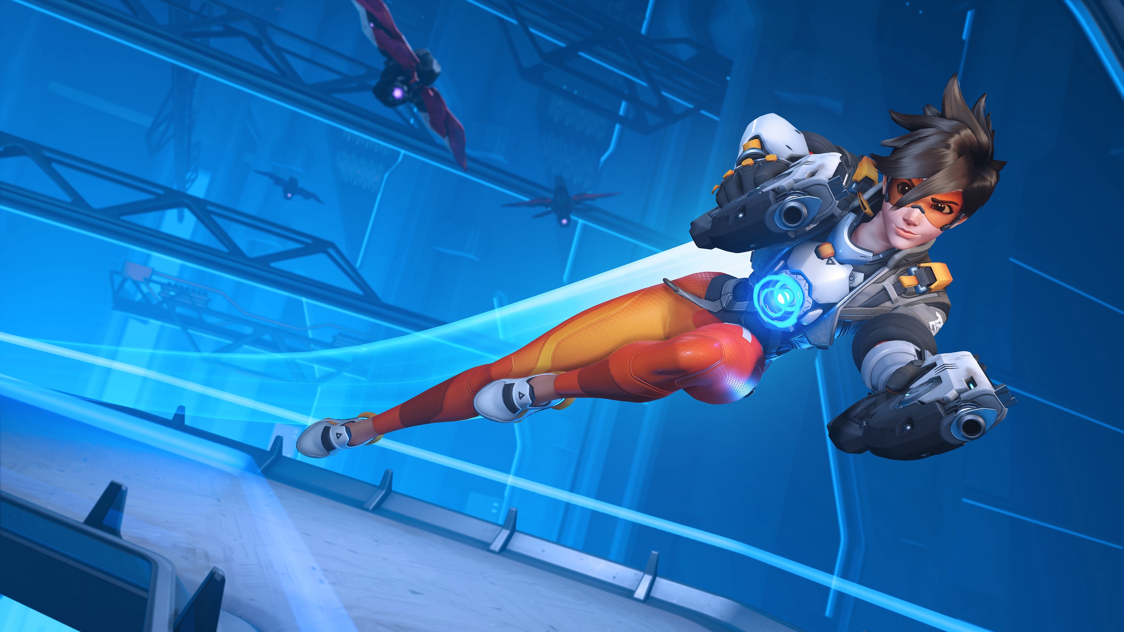 Video Game Overwatch Tracer (Overwatch) Wallpaper