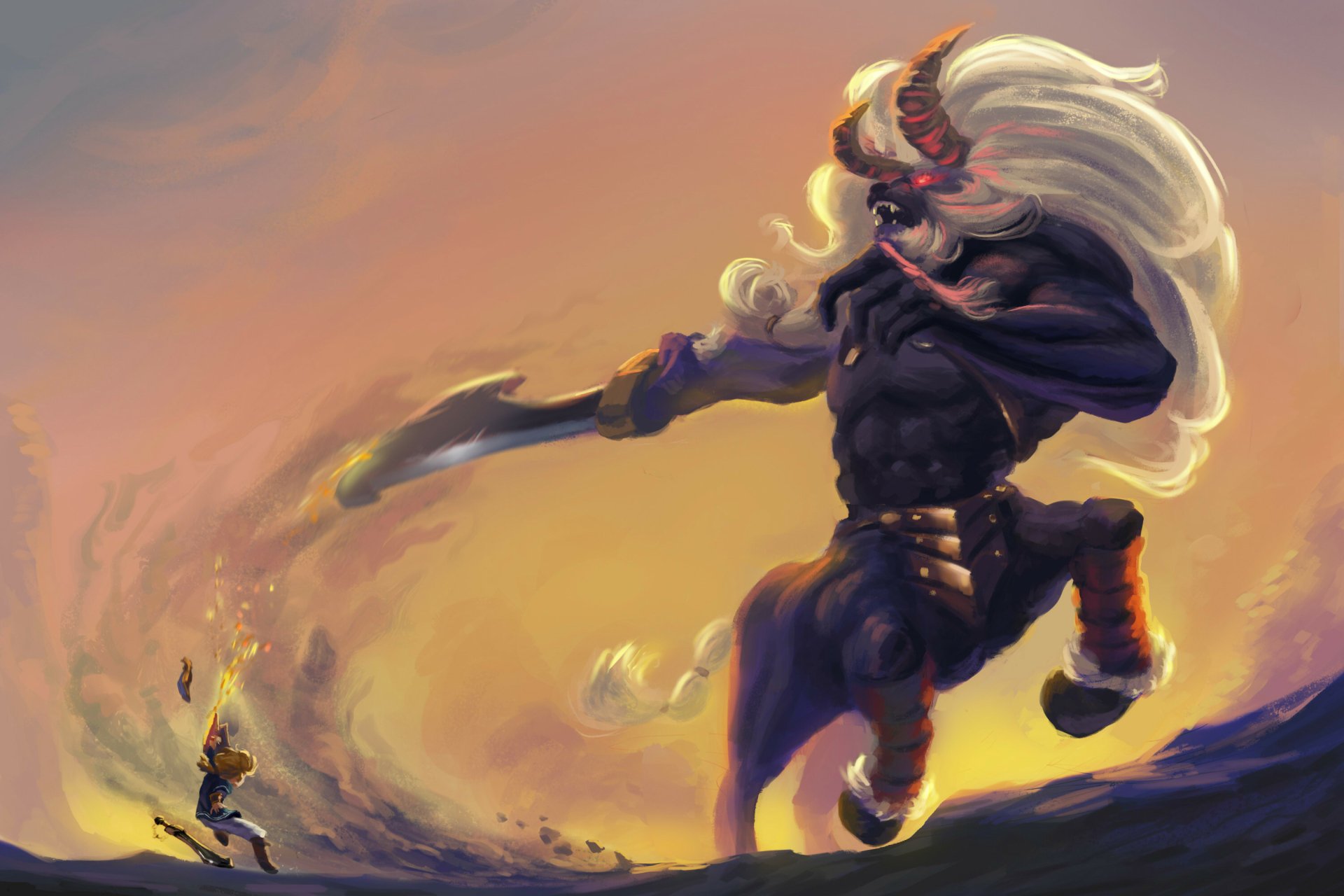 Download Link Video Game The Legend Of Zelda: Breath Of The Wild HD Wallpaper by GLV-DA