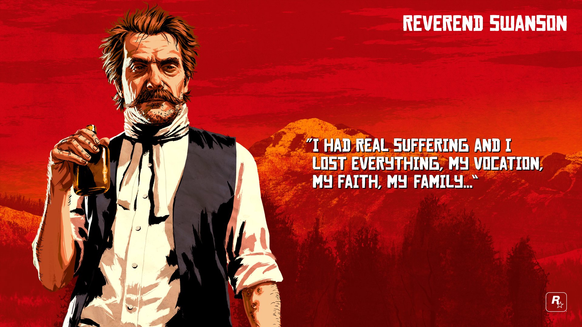 Download Reverend Swanson Video Game Red Dead Redemption 2 4k Ultra HD ...