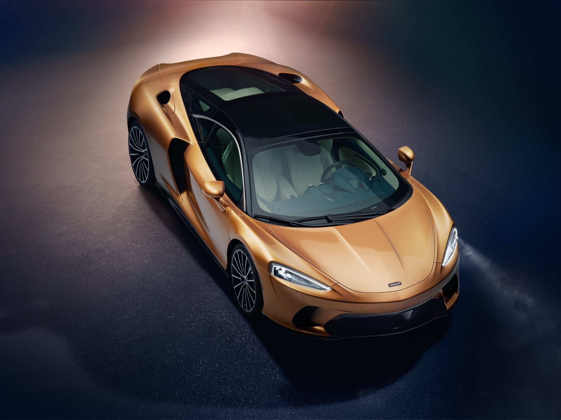 Download Brown Car Car Supercar McLaren Vehicle McLaren GT 8k Ultra HD Wallpaper