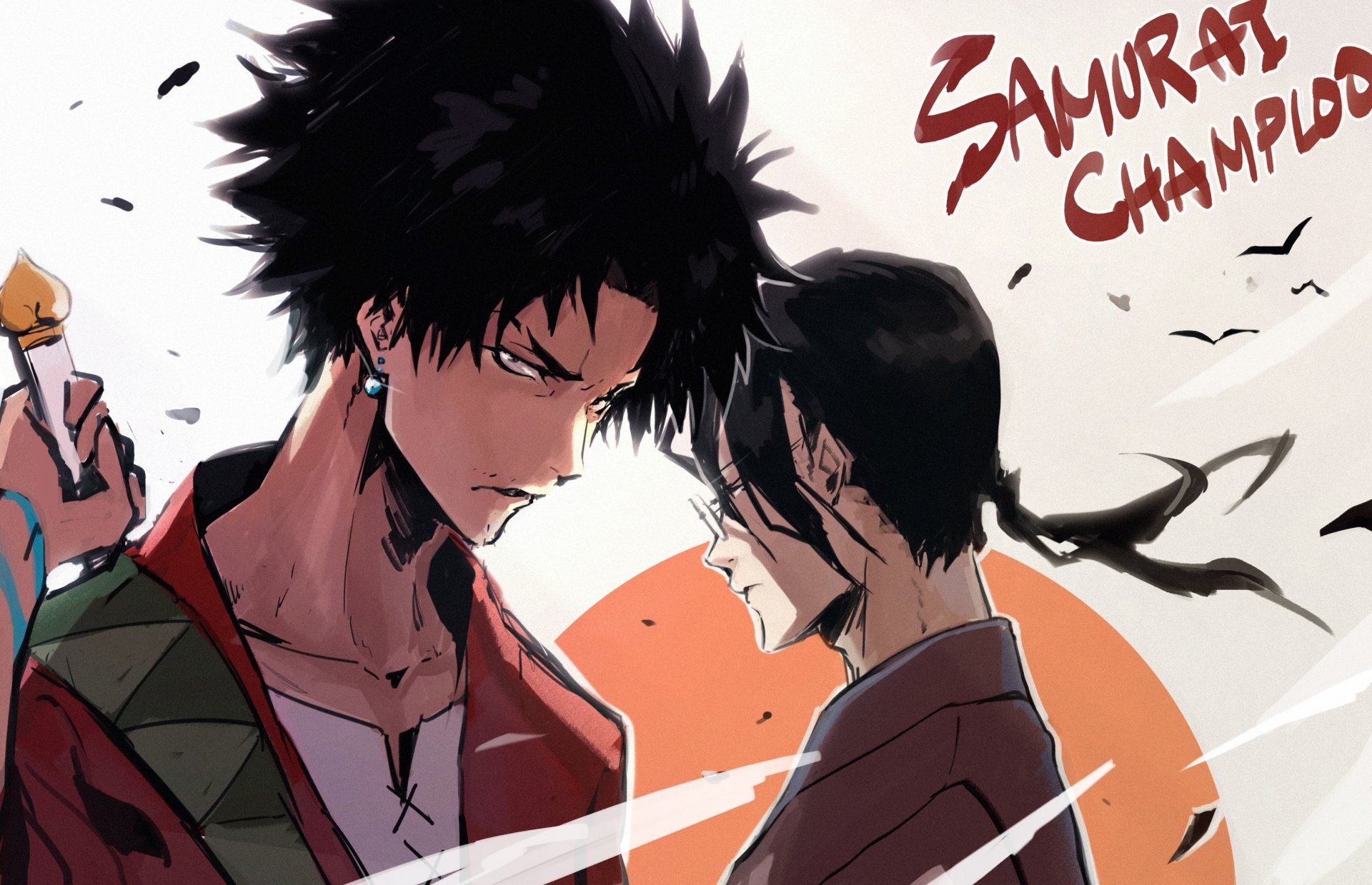 Anime <b>Samurai</b> <b>Champloo</b> HD Fondo De Pantalla by NIL.