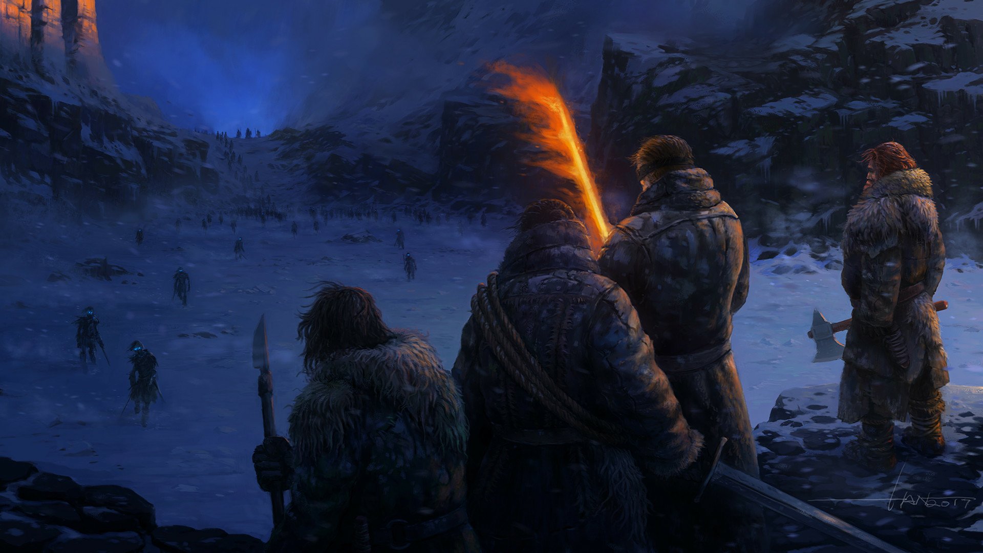 Download Tormund Giantsbane Beric Dondarrion TV Show Game Of Thrones HD Wallpaper by Ling Han