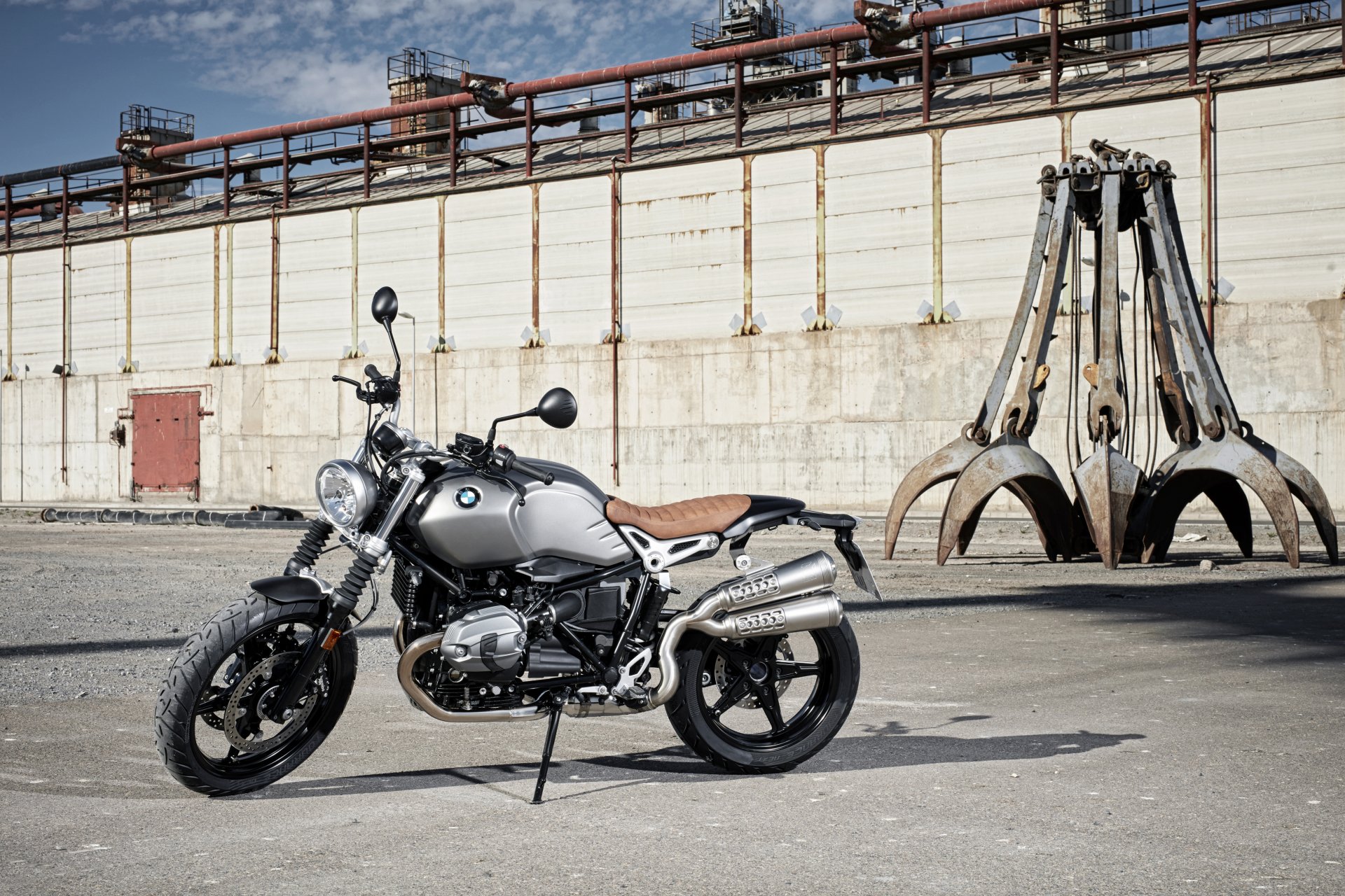 Download BMW Motorcycle Vehicle BMW R NineT 4k Ultra HD Wallpaper