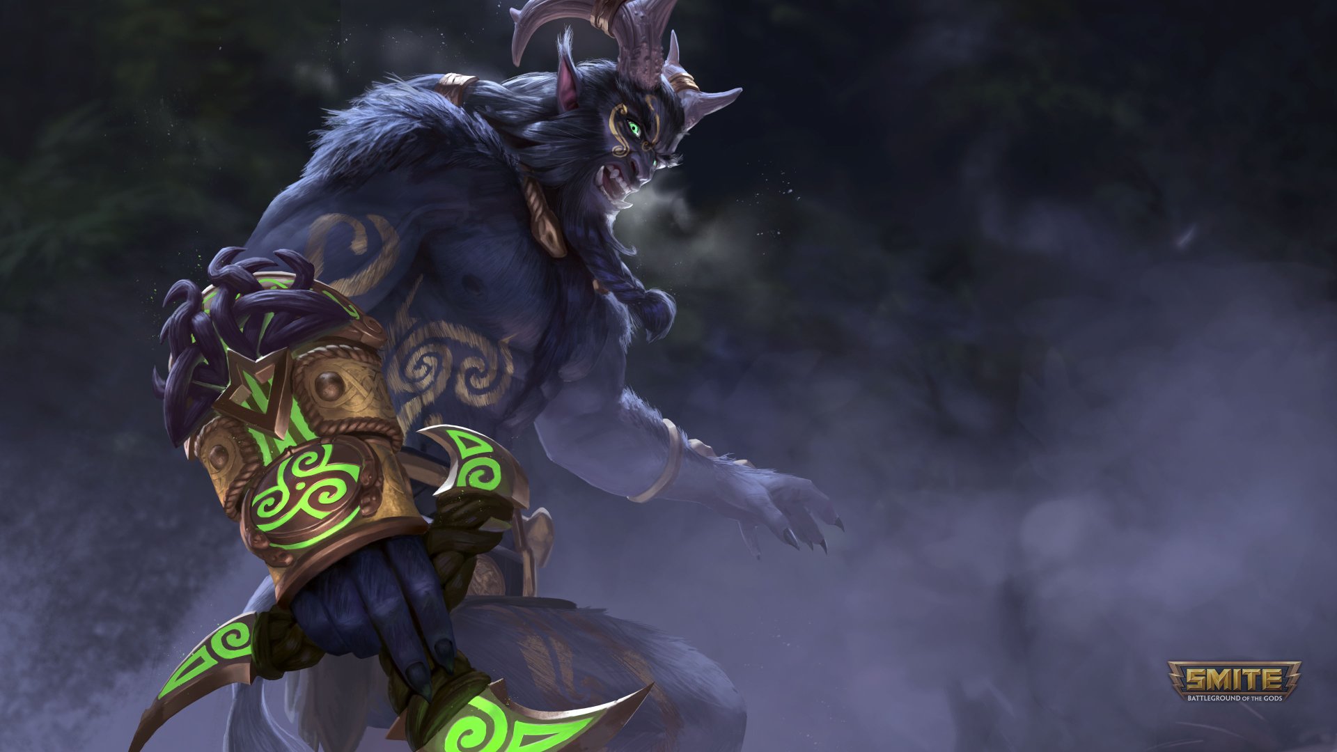 Download Cernunnos (Smite) Video Game Smite 4k Ultra HD Wallpaper
