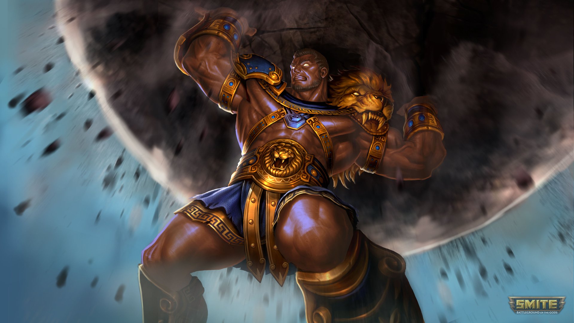 Download Hercules (Smite) Video Game Smite 4k Ultra HD Wallpaper