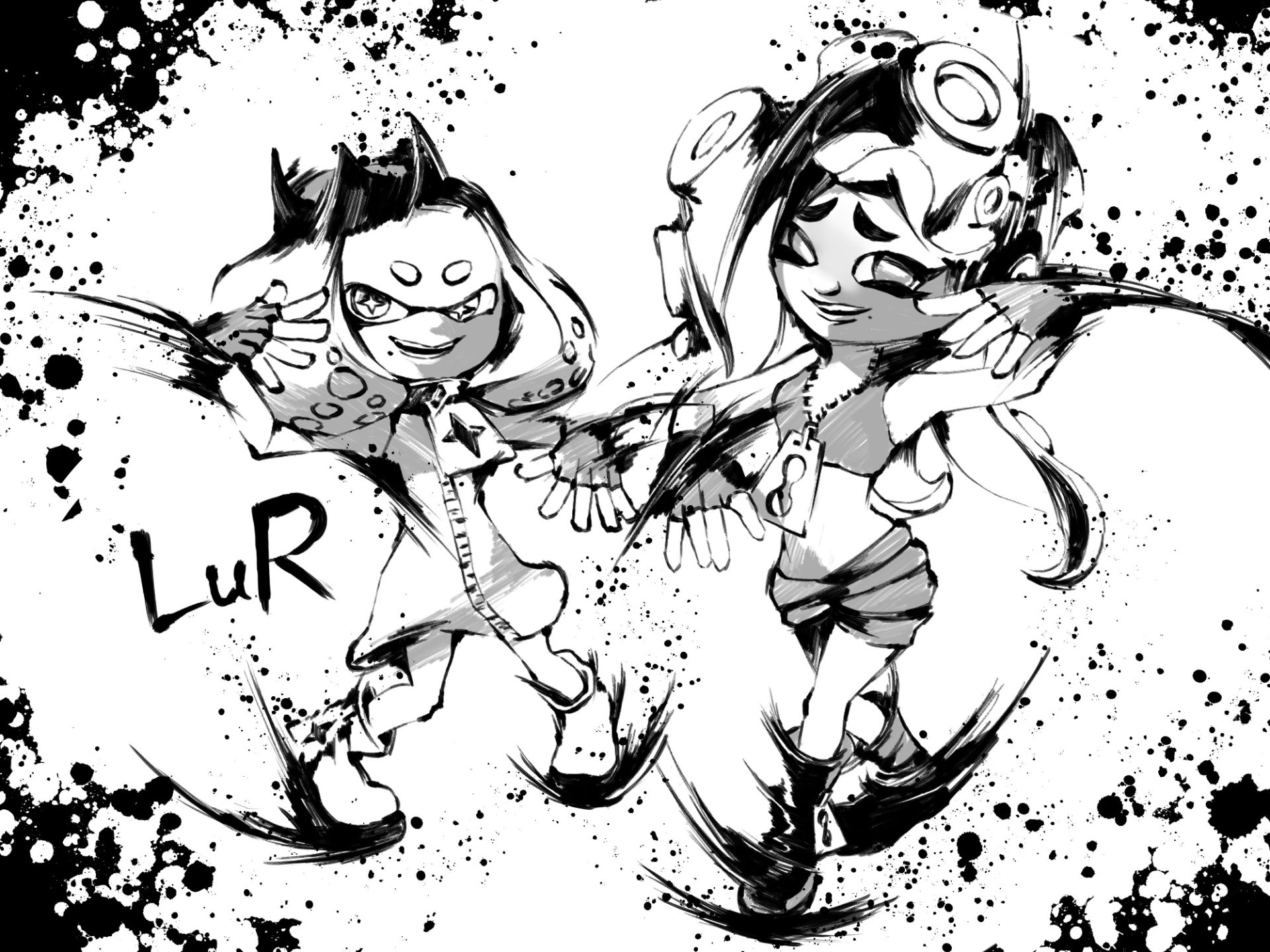 Download Video Game Splatoon 2 HD Wallpaper by LuR