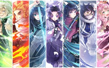 780 Demon Slayer Kimetsu No Yaiba Hd Wallpapers Background Images