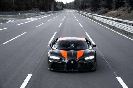 supercar black car car Bugatti Bugatti Chiron Sport vehicle Bugatti Chiron HD Desktop Wallpaper | Background Image