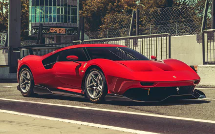 supercar car Ferrari vehicle Ferrari P80/C HD Desktop Wallpaper | Background Image