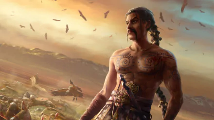 warrior Drogo (Game Of Thrones) TV Show Game Of Thrones HD Desktop Wallpaper | Background Image