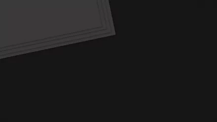 Abstract geometric design featuring overlapping grey rectangles on a black background, rendered in 8K Ultra HD for a sleek PC desktop wallpaper.