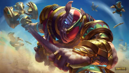 Kumbhakarna (Smite) video game Smite HD Desktop Wallpaper | Background Image