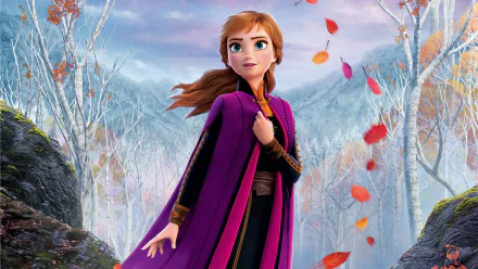 Anna (Frozen) movie Frozen 2 HD Desktop Wallpaper | Background Image