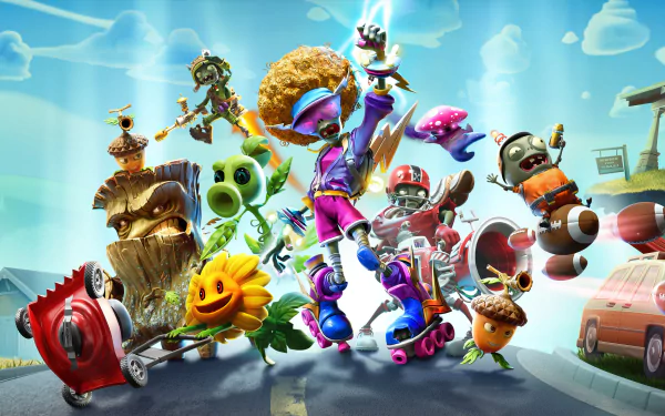 video game Plants Vs. Zombies HD Desktop Wallpaper | Background Image