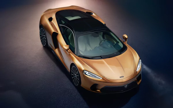 brown car car supercar McLaren vehicle McLaren GT HD Desktop Wallpaper | Background Image