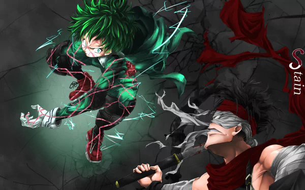 Chizome Akaguro Izuku Midoriya Anime My Hero Academia HD Desktop Wallpaper | Background Image