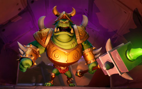 Gnasty Gnorc video game Spyro Reignited Trilogy HD Desktop Wallpaper | Background Image