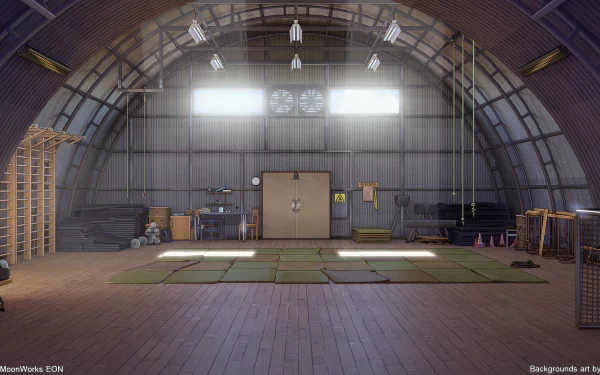gym Anime room anime room HD Desktop Wallpaper | Background Image
