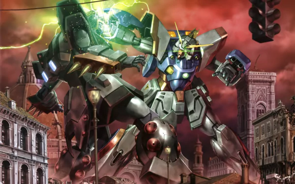 Anime Mobile Fighter G Gundam HD Desktop Wallpaper | Background Image