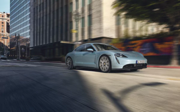 car Porsche Porsche Taycan vehicle Porsche Taycan 4S HD Desktop Wallpaper | Background Image