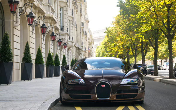 supercar brown car car Bugatti vehicle Bugatti Veyron HD Desktop Wallpaper | Background Image